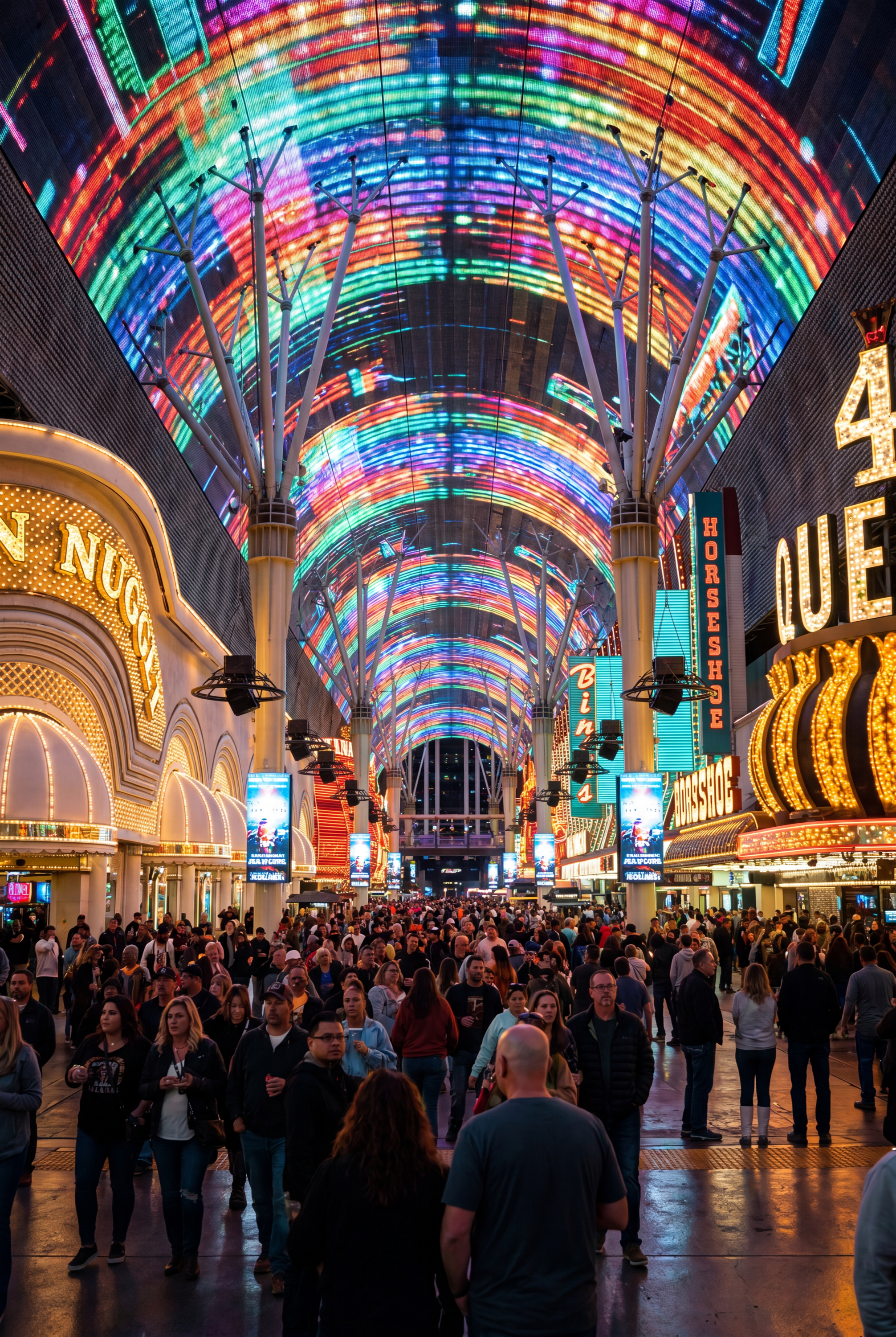 Fremont Street Las Vegas Lifestyle Poster | Digital Download Wall