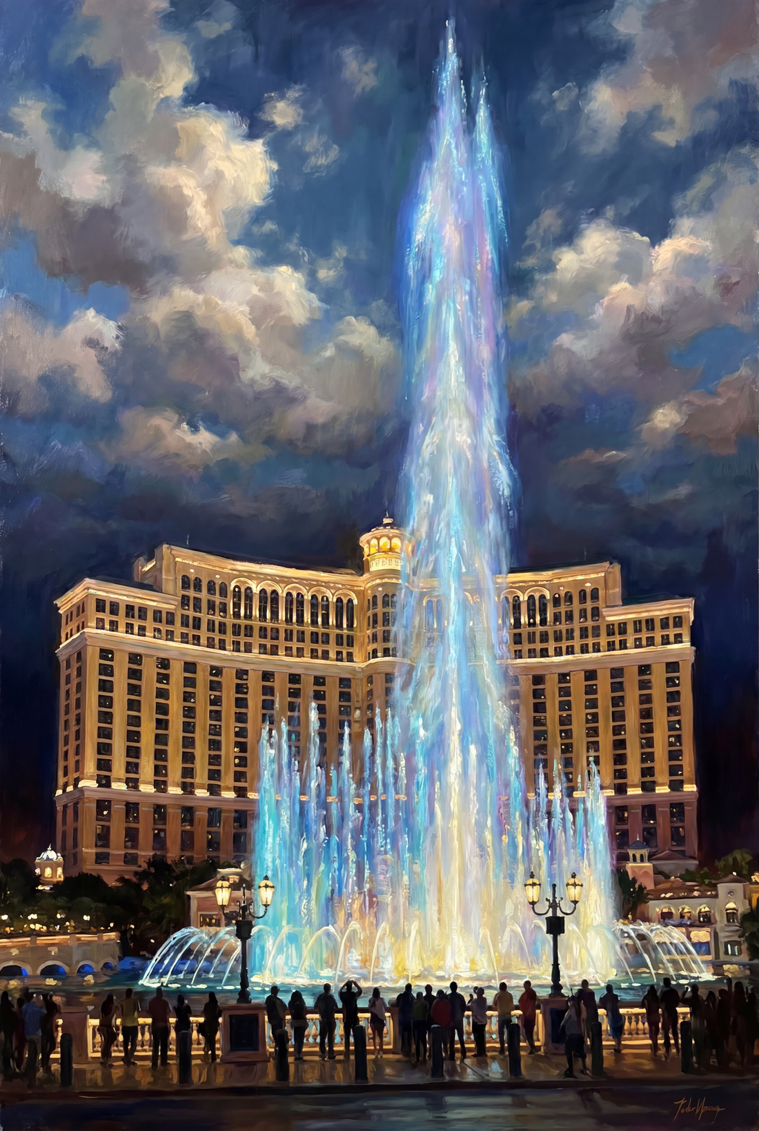 The Bellagio, Las Vegas — one of the world's premier gambling destinations