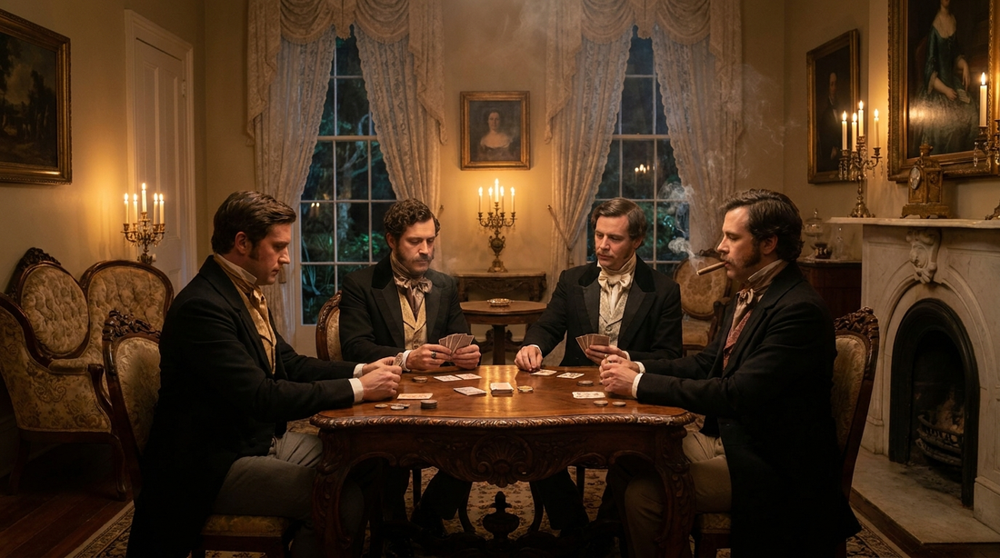 New Orleans card players in the 1800s — birthplace of modern poker