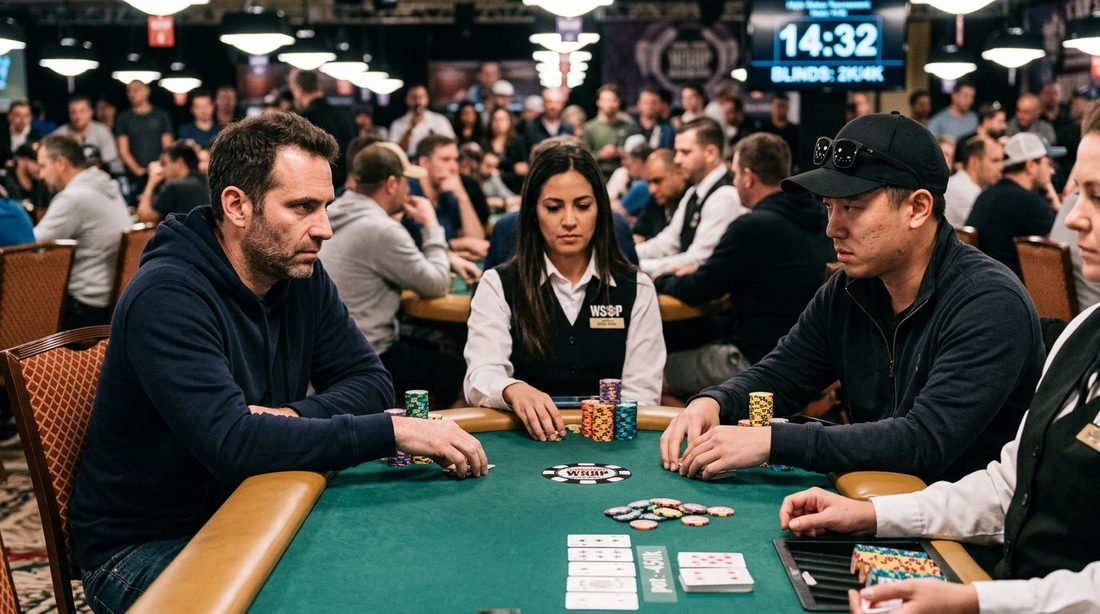 The psychological battle at the poker table — reading tells and body language