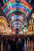 Fremont Street Las Vegas Lifestyle Poster — Digital Download