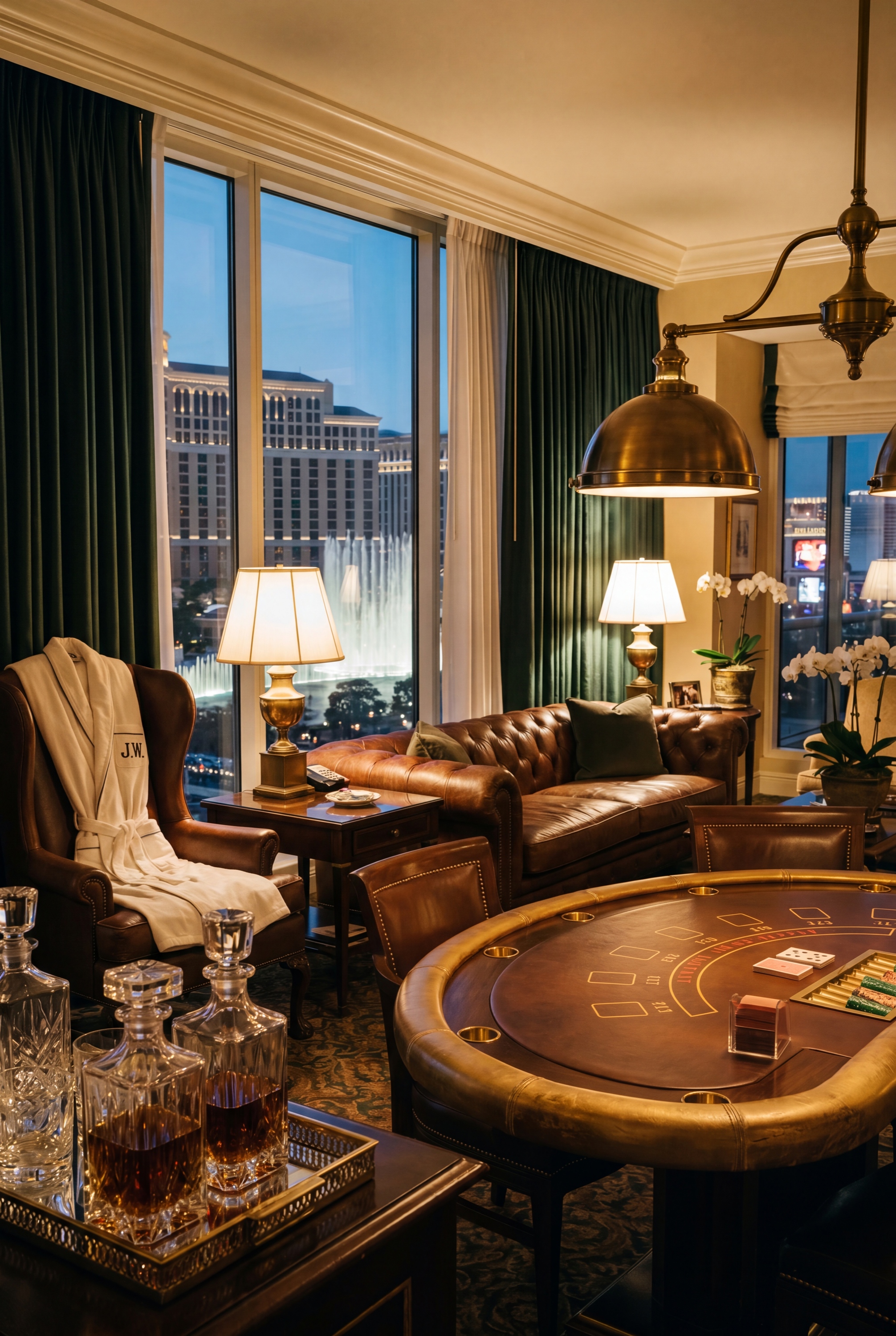Las Vegas Old Money Luxury Poster — Digital Download