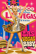 Las Vegas Pinup Mod 60s Poster — Digital Download