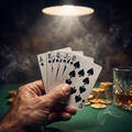 Las Vegas Poker Royal Flush Poster