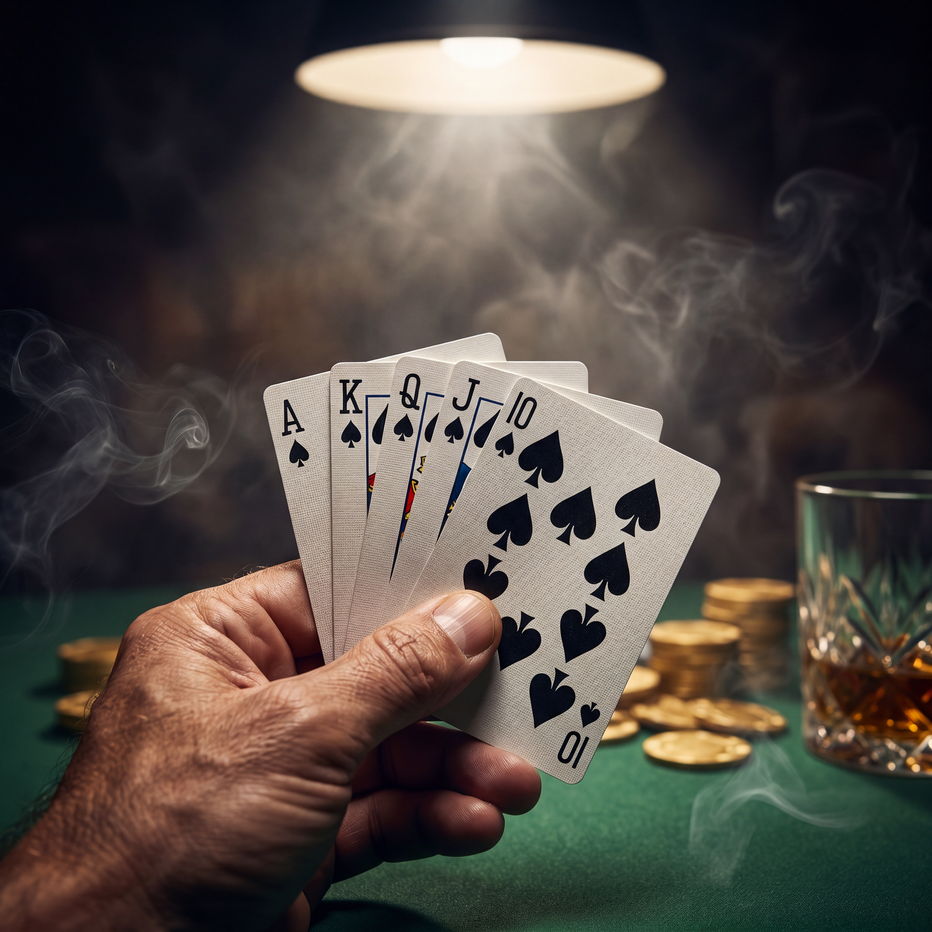 Las Vegas Poker Royal Flush Poster