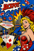 Las Vegas Pop Art Casino Poster