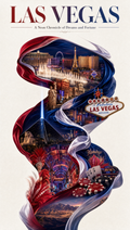 Las Vegas Casino Silk Ribbon Art Poster – Digital Download