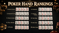 Poker hand rankings cinematic desktop wallpaper — 16:9 HD